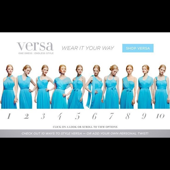 Versa Mesh Convertible Bridesmaid Dress in “Petal” - Picture 4 of 5